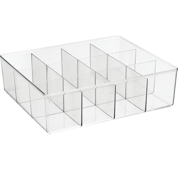 Plastic 12 Compartment Divided Drawer and Closet Storage bin - Picture 1 of 8